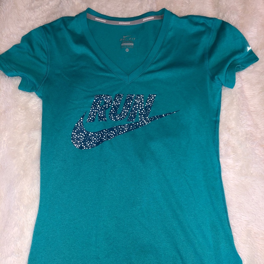 TURQUOISE NIKE SHIRT